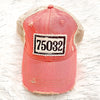 75032 Zip Code Patch Hat (Multiple Colors)