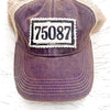 75087 Zip Code Patch Hat (Multiple Colors)
