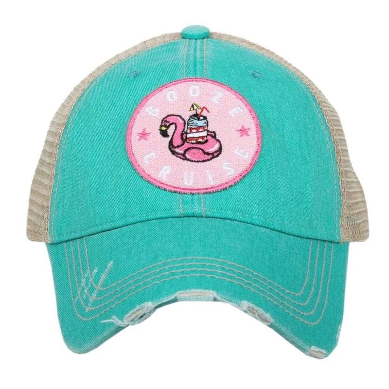 Booze Cruise Hat-Teal