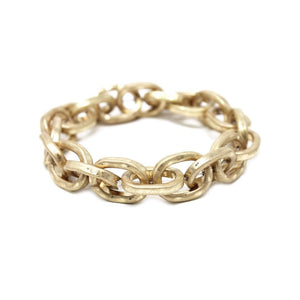 Chain Link Stretch Bracelet-Gold