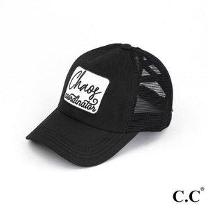 Chaos Coordinator Hat- Black