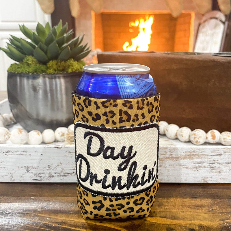 Day Drinkin' Koozie - Leopard