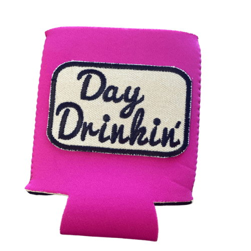 Day Drinkin' Koozie- Pink