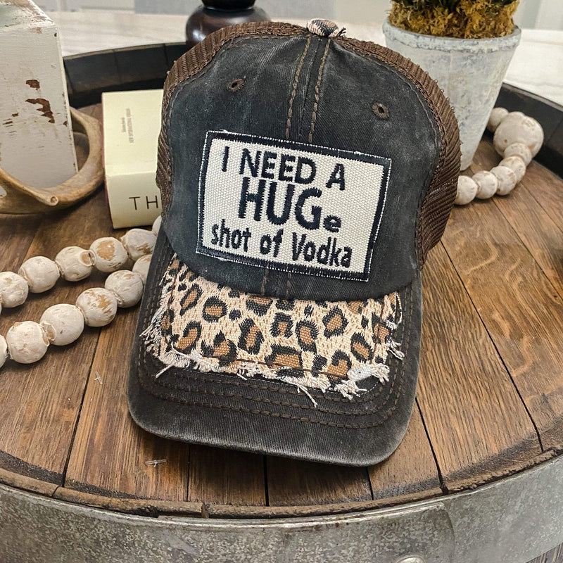 I NEED A HUGe shot of Vodka Baseball Cap (multiple colors)