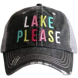 Lake Please Hat- Grey