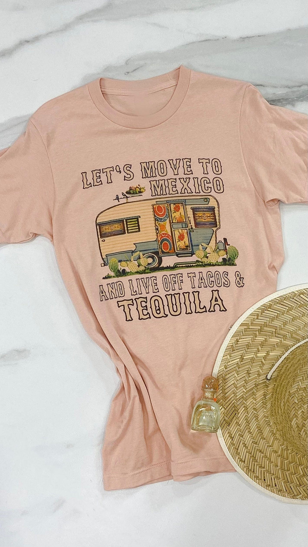 Let's Move to Mexico and Live Off Tacos & Tequila-Peach