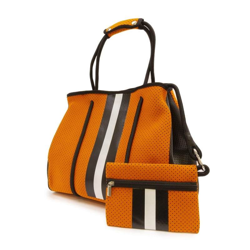 Neoprene Stipe Bag with Pouch - Orange
