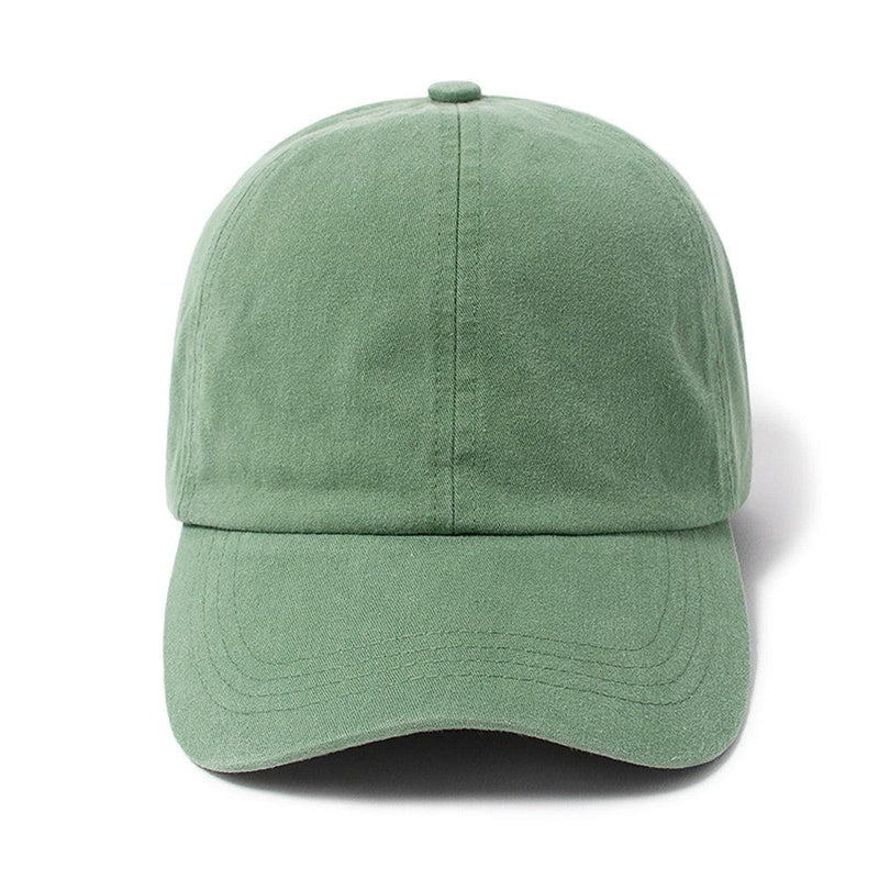 Solid Baseball Hat- Green